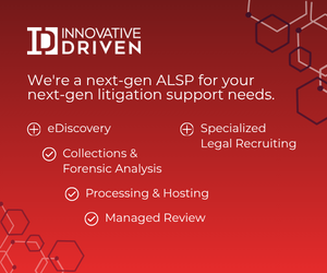 INNOVATIVE DRIVEN - We're a next-gen ALSP for your next-gen litigation support needs.